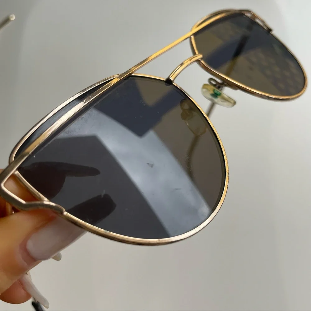 Sunglasses Bundles - Mini Rectangle Gold + Aldo Gold Frame Cateye - Picture 4 of 8